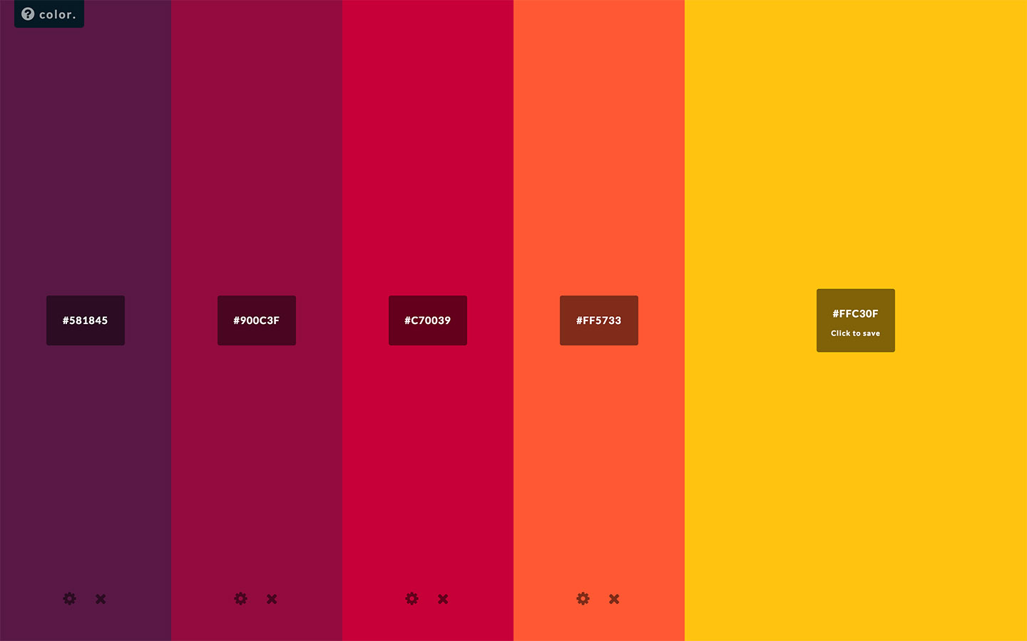 Color by Hailpixel | Color Palette Generator