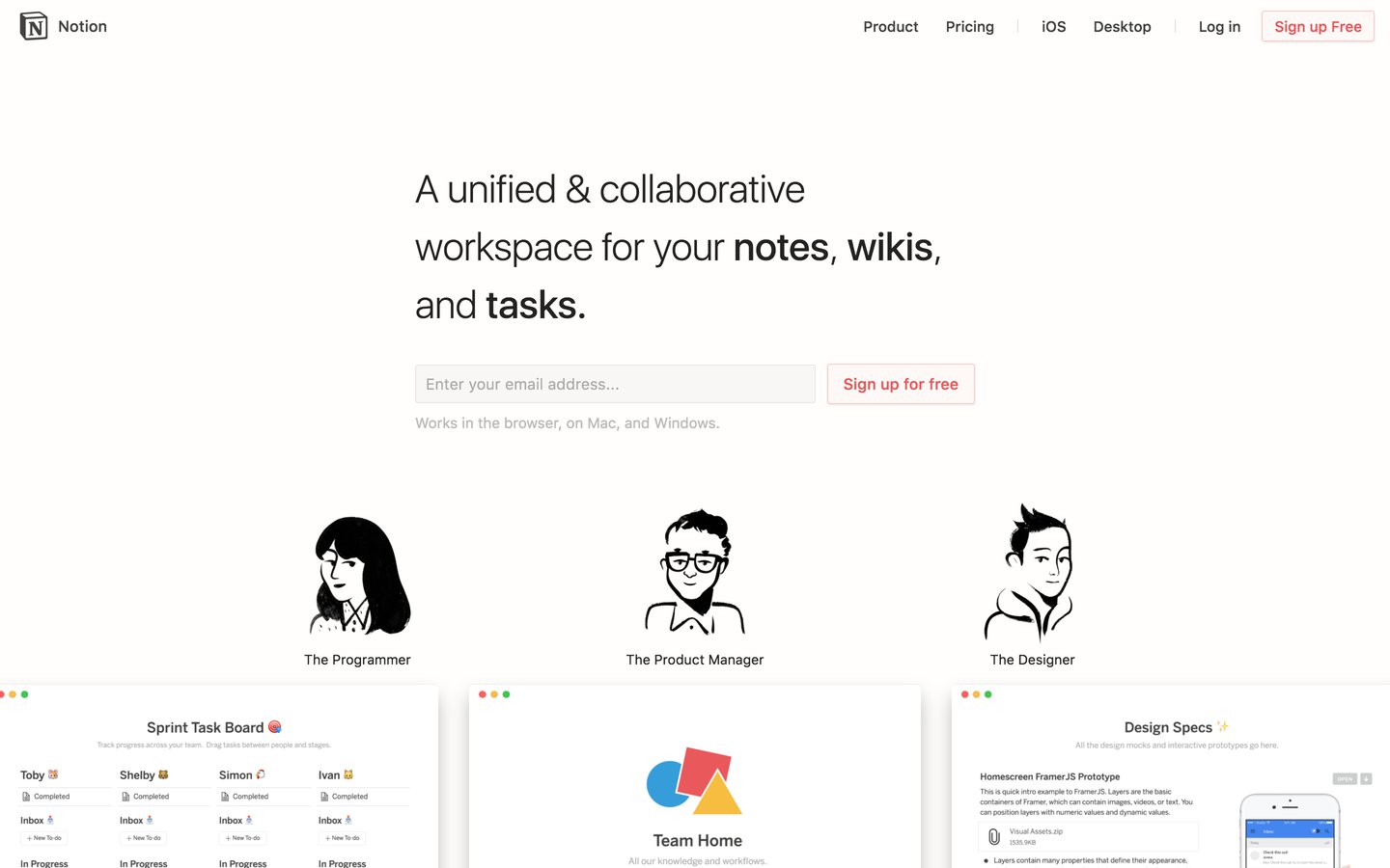 Notion – Docs, Wikis, Tasks. Seamlessly in one.